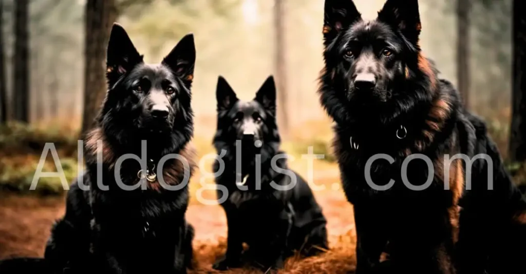  Black German Shepherd cost