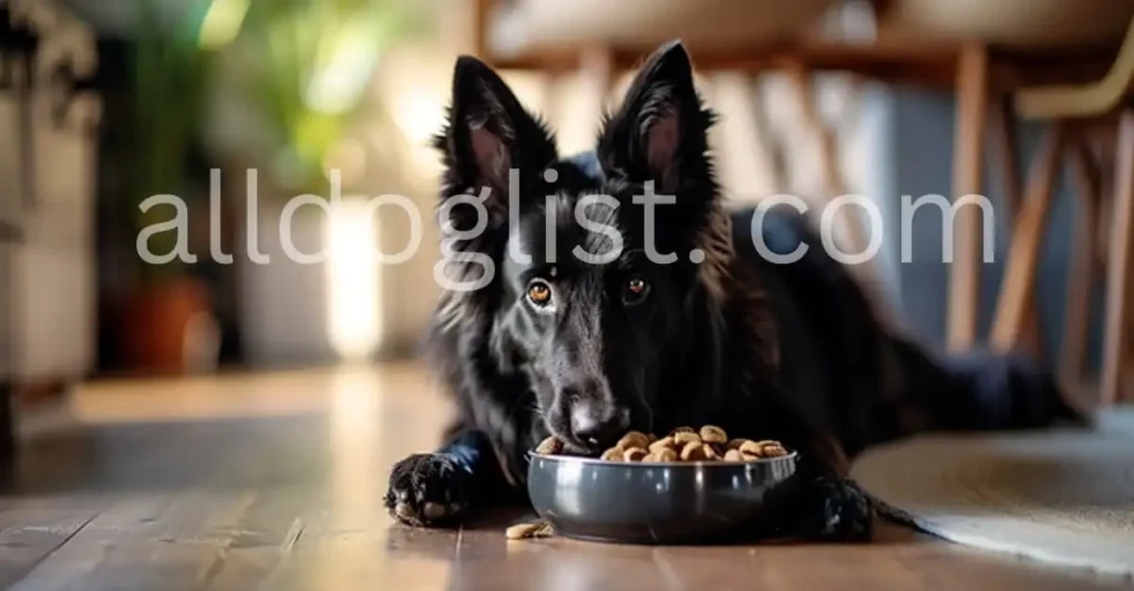  Black German Shepherd food